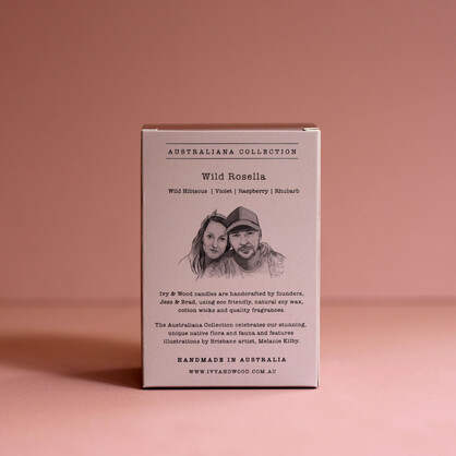 Australiana: Wild Rosella Scented Candle