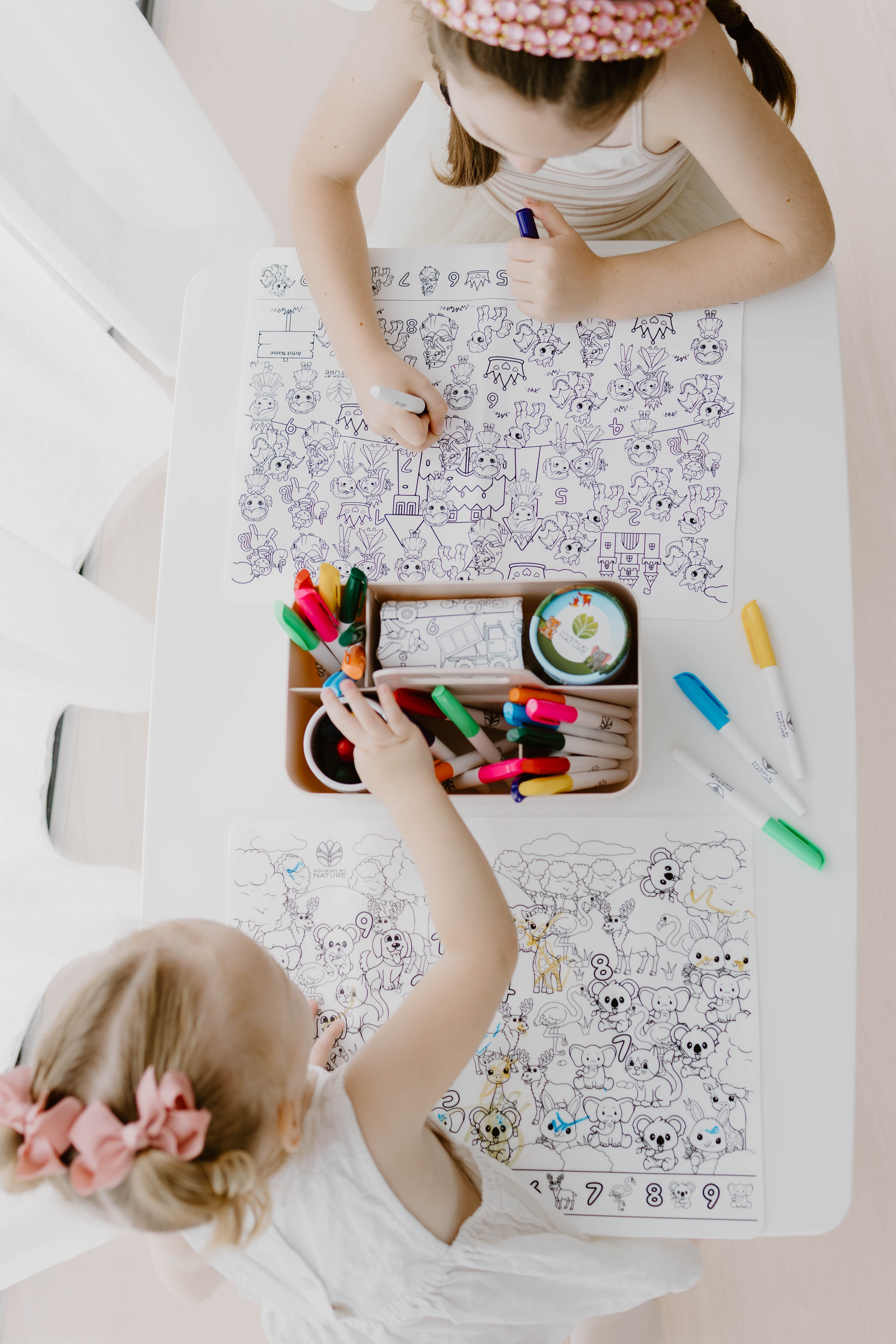 Silicone Seek N Spot Colouring Mat- Cars and Trucks