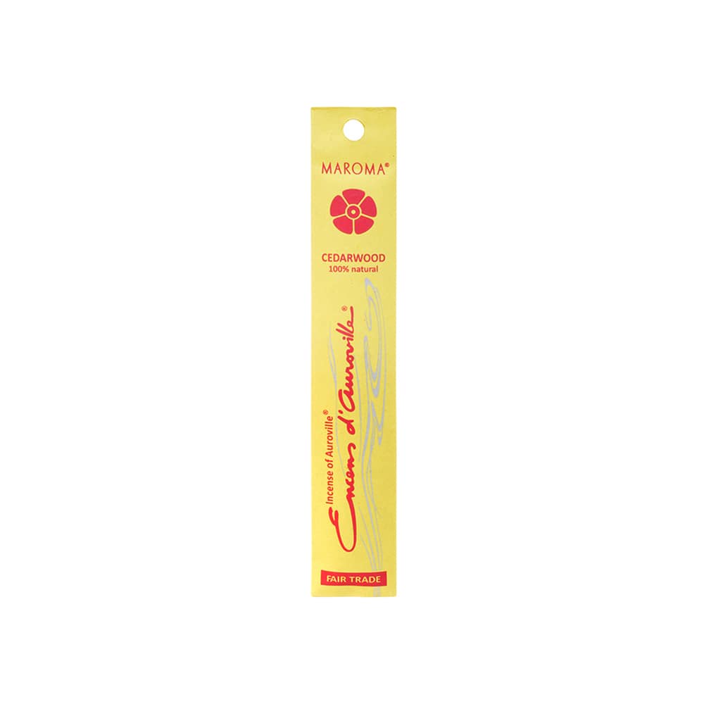 Maroma Incense - Encens d'Auroville, Cedarwood