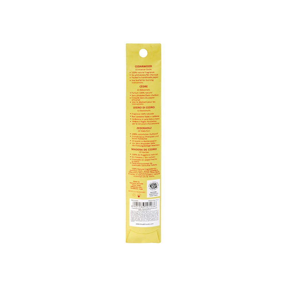 Maroma Incense - Encens d'Auroville, Cedarwood