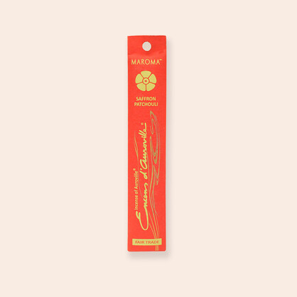 Maroma Incense - Encens d'Auroville, Saffron Patchouli