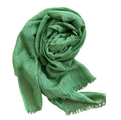 Linen Scarf Foliage 152