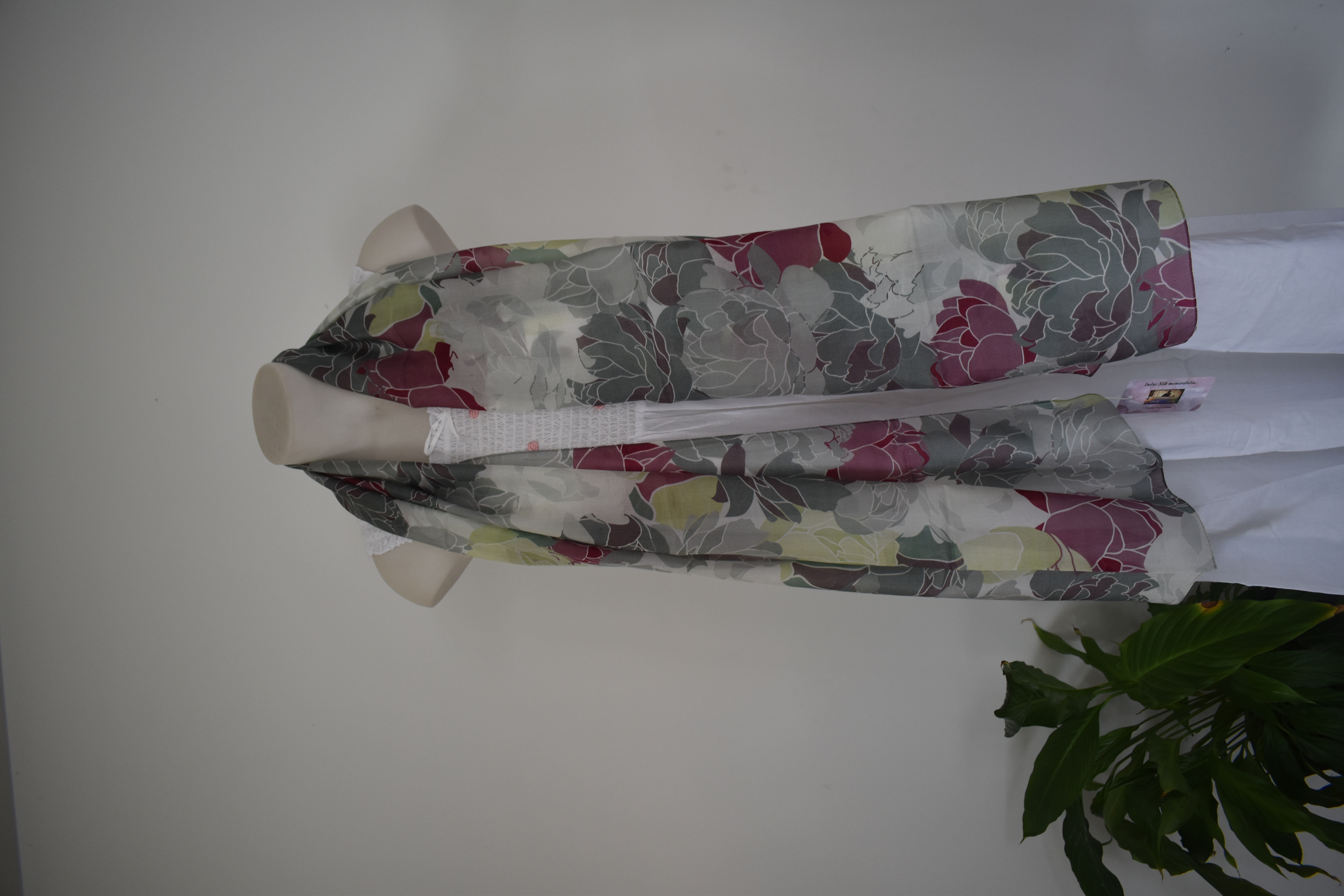 Silk Long Scarf P2 Elegance