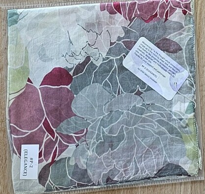 Silk Long Scarf P2 Elegance