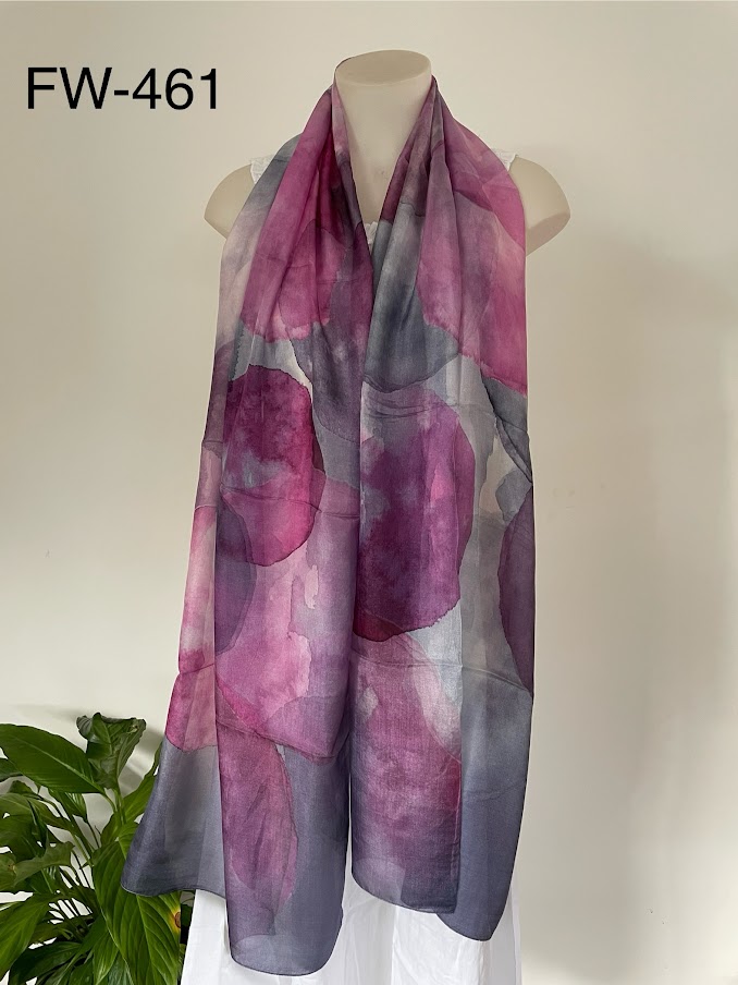 Silk Long Scarf FW 461