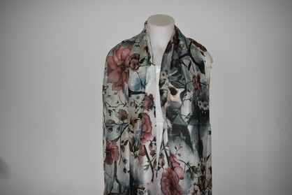 Silk Long Scarf FW 909