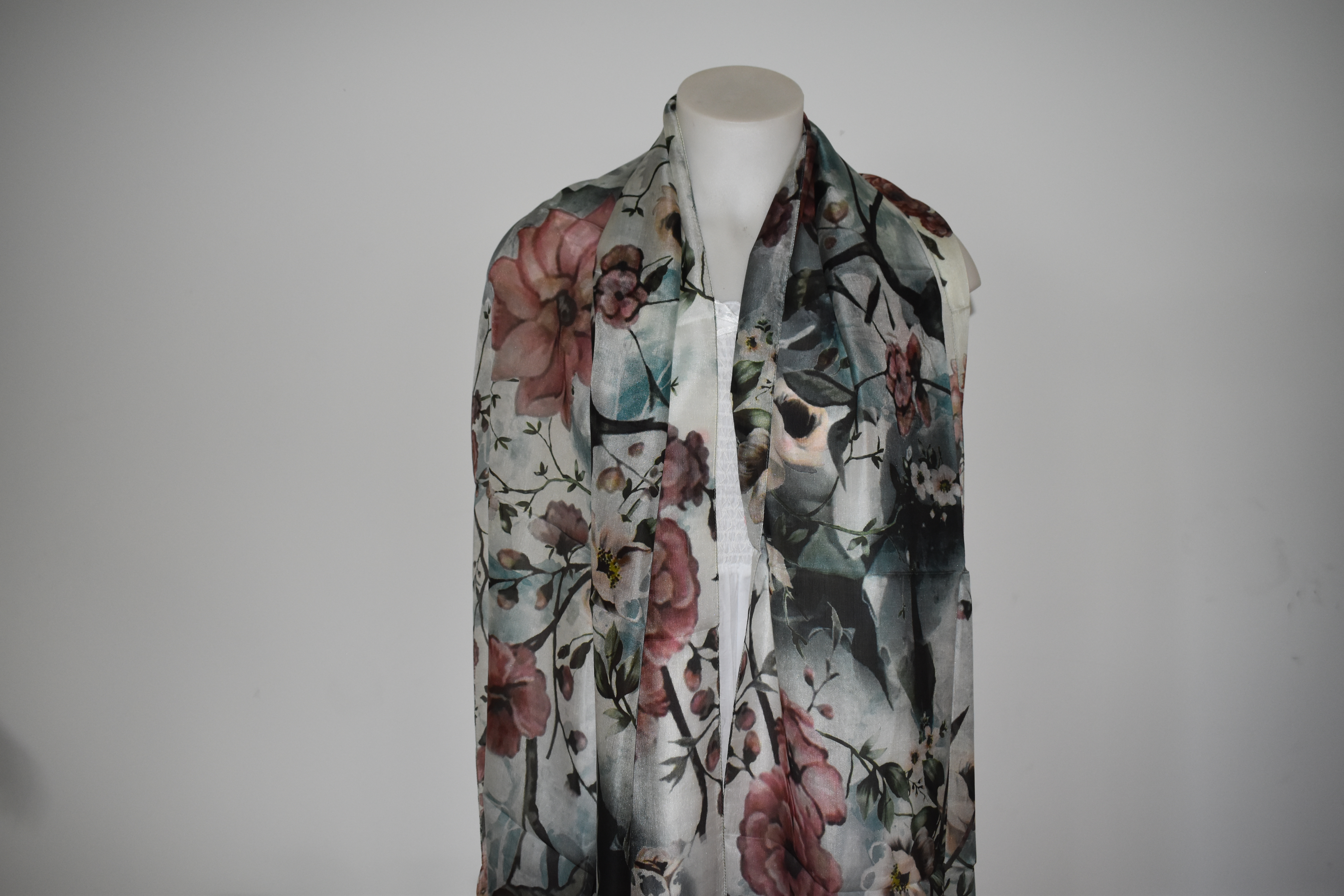 Silk Long Scarf FW 909