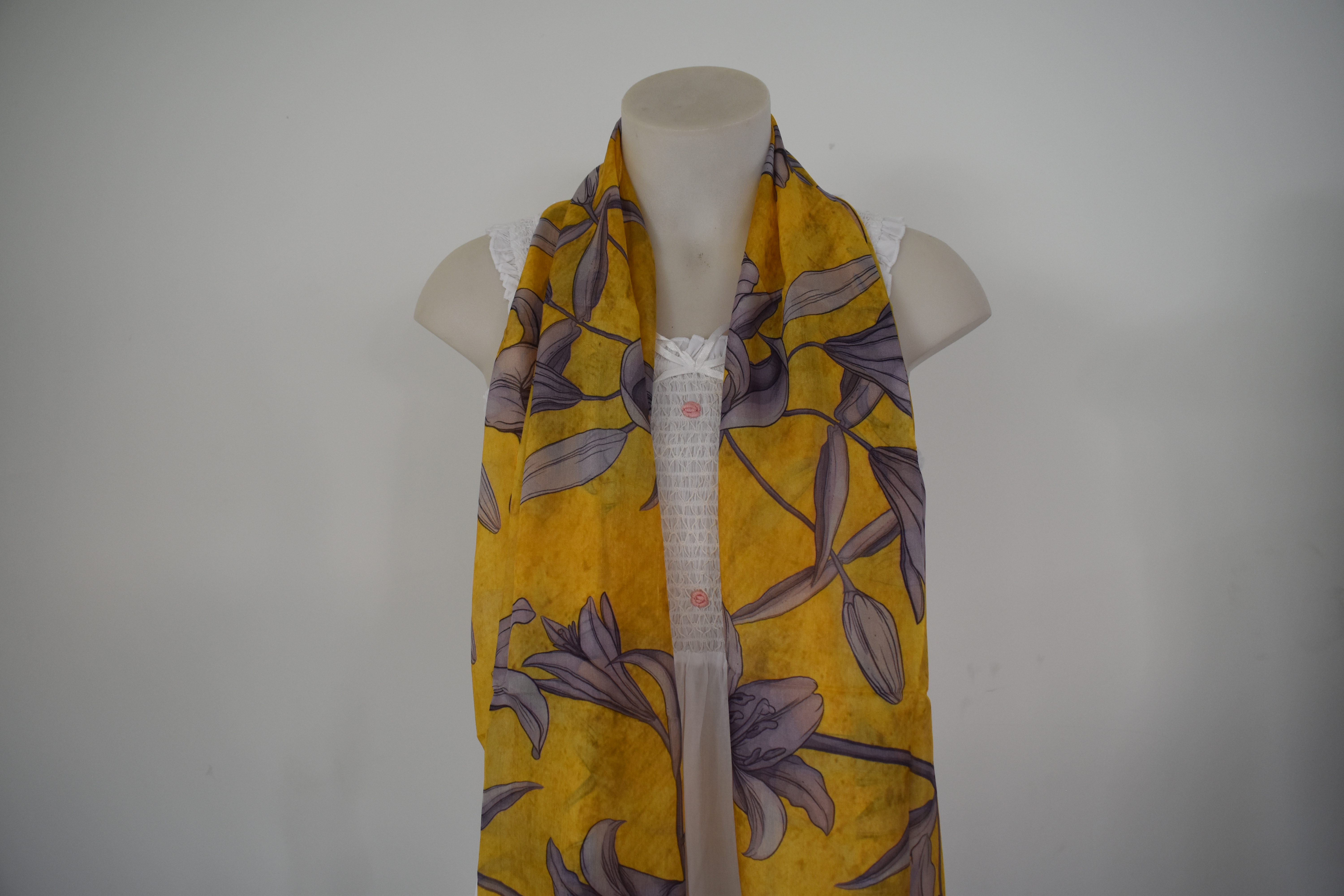 Silk Long Scarf FW 111