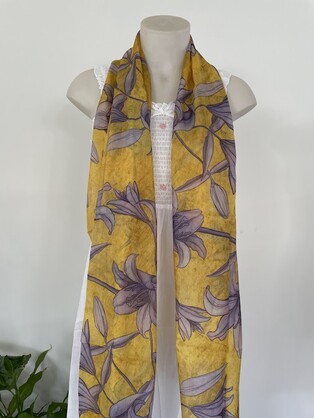 Silk Long Scarf FW 111