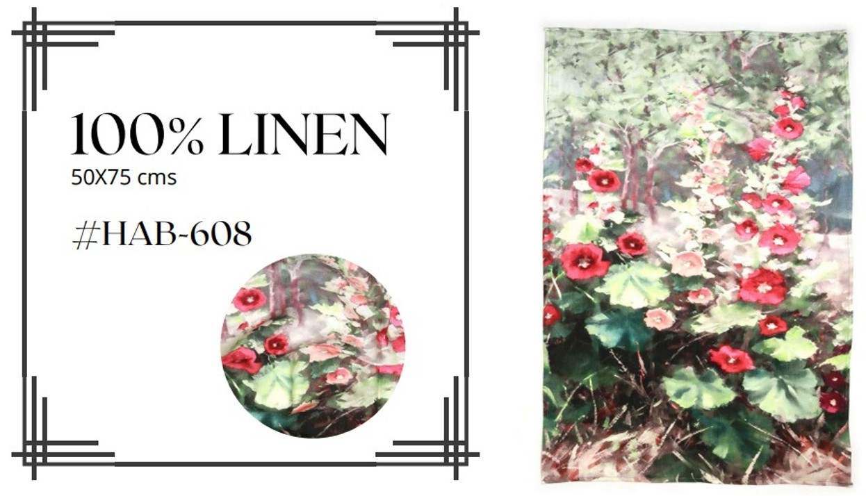 Linen Tea Towels HAB 608