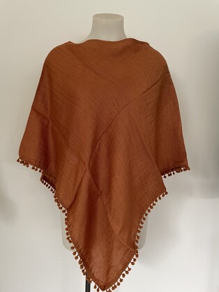 Linen Scarf Golden Oak