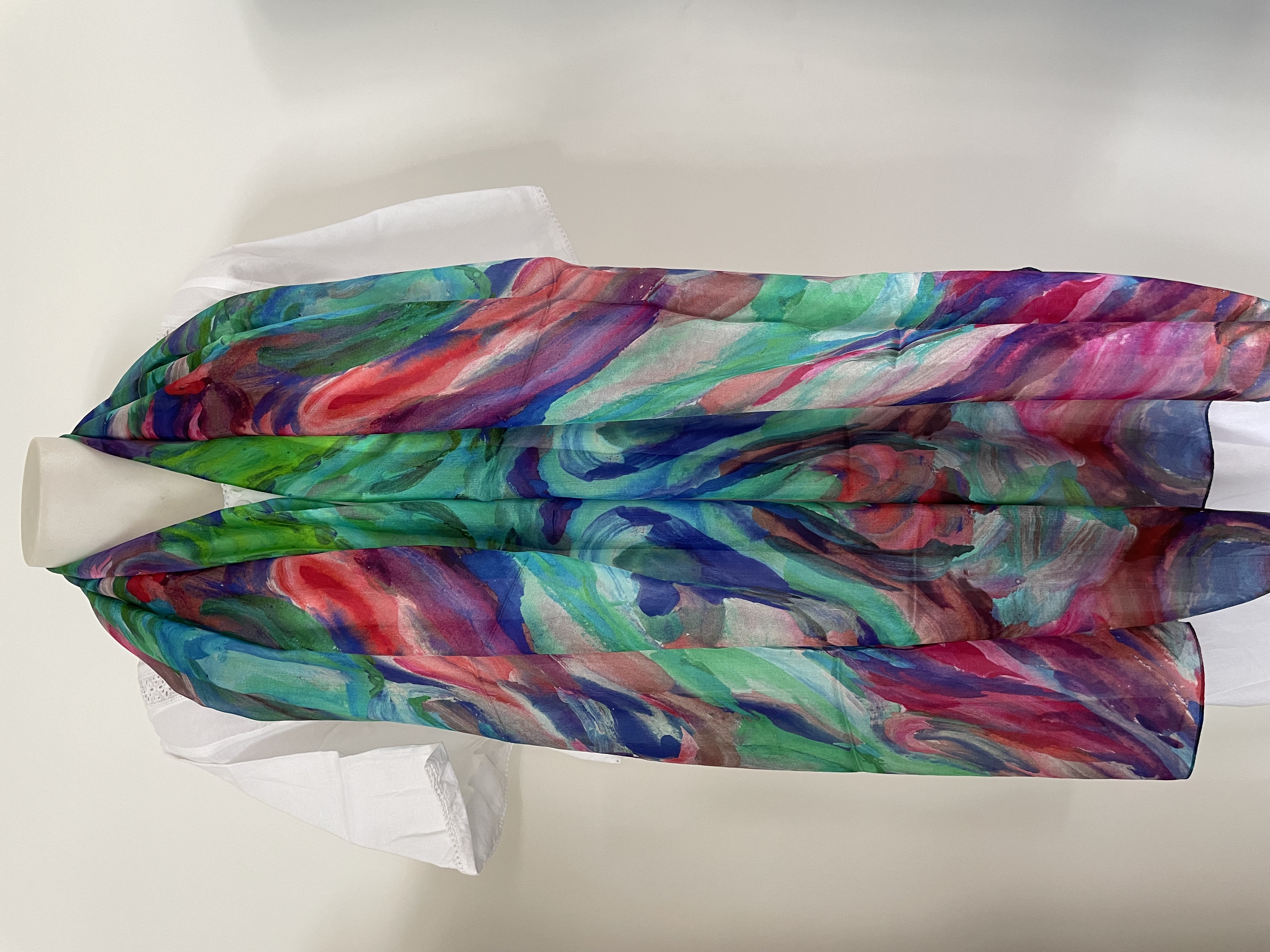 Silk Long Scarf FW-923
