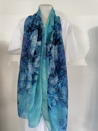 Silk Long Scarf FW-924