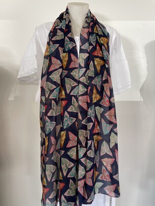 Silk Long Scarf FW-925