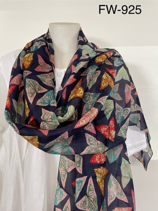 Silk Long Scarf FW-925