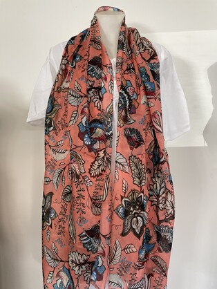 Silk Long Scarf FW-931