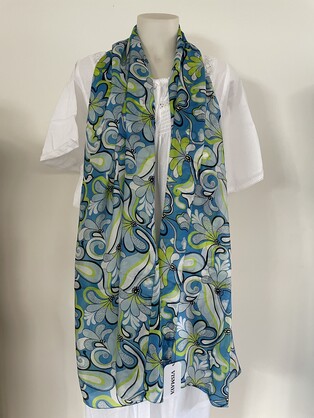 Silk Long Scarf FW-932