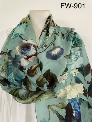 Silk Long Scarf FW 901
