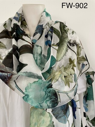 Silk Long Scarf FW 902