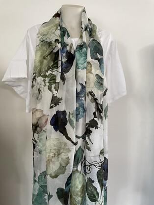 Silk Long Scarf FW 902
