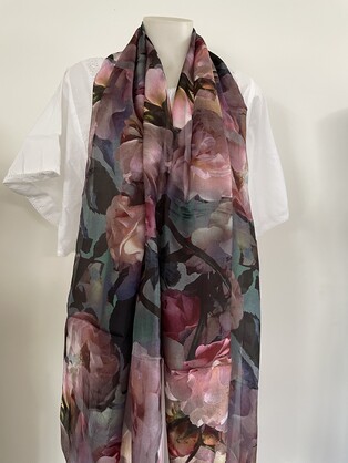 Silk Long Scarf FW 903