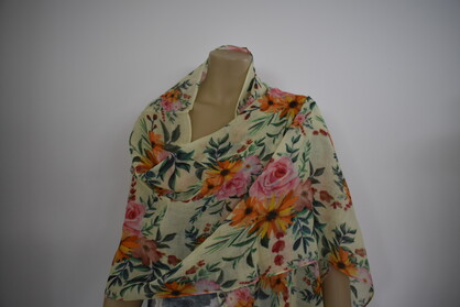 Printed Merino Wool Scarves GI-02