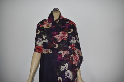 Printed Merino Wool Scarves GI-03