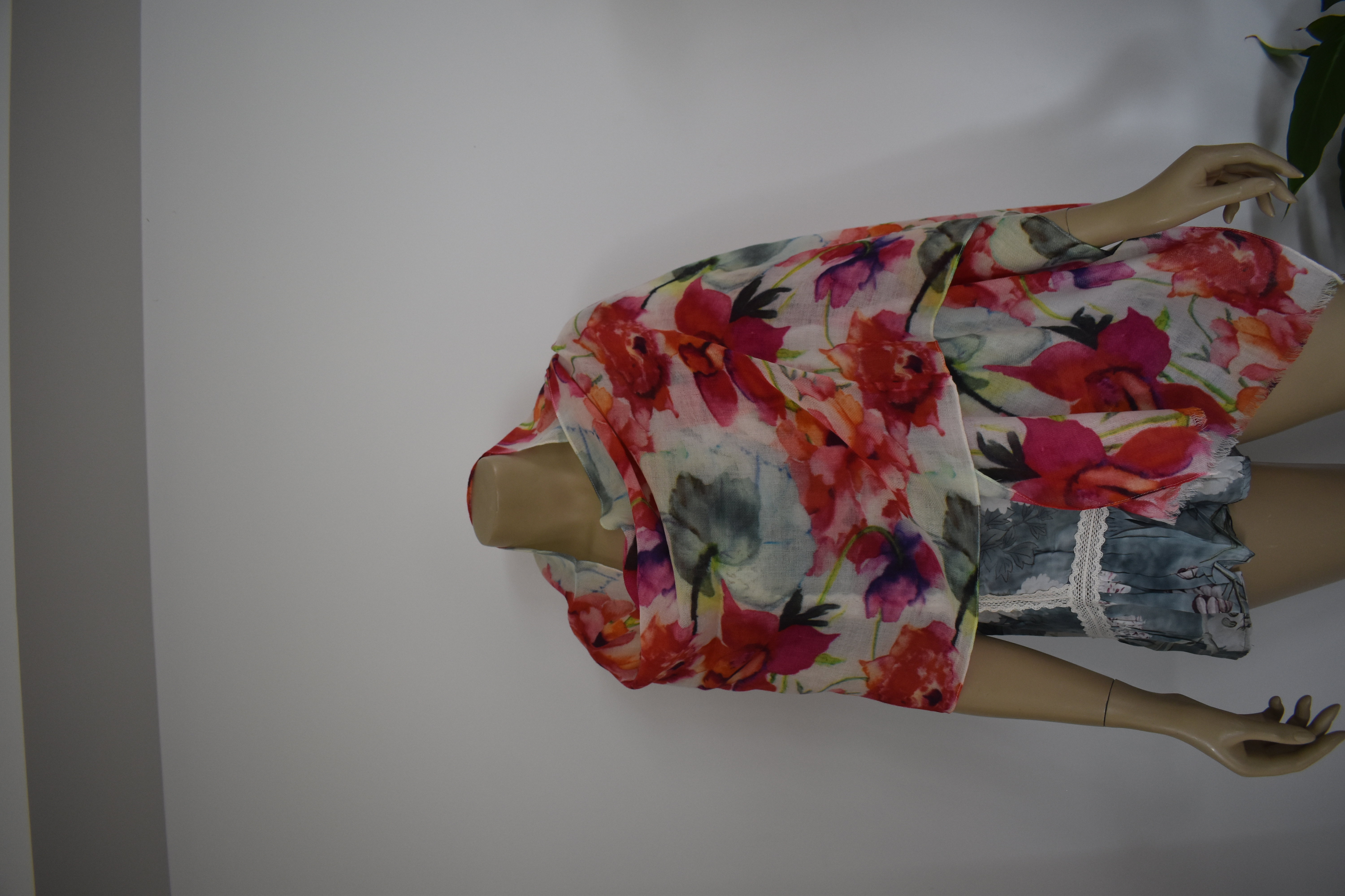 Printed Merino Wool Scarves GI-06