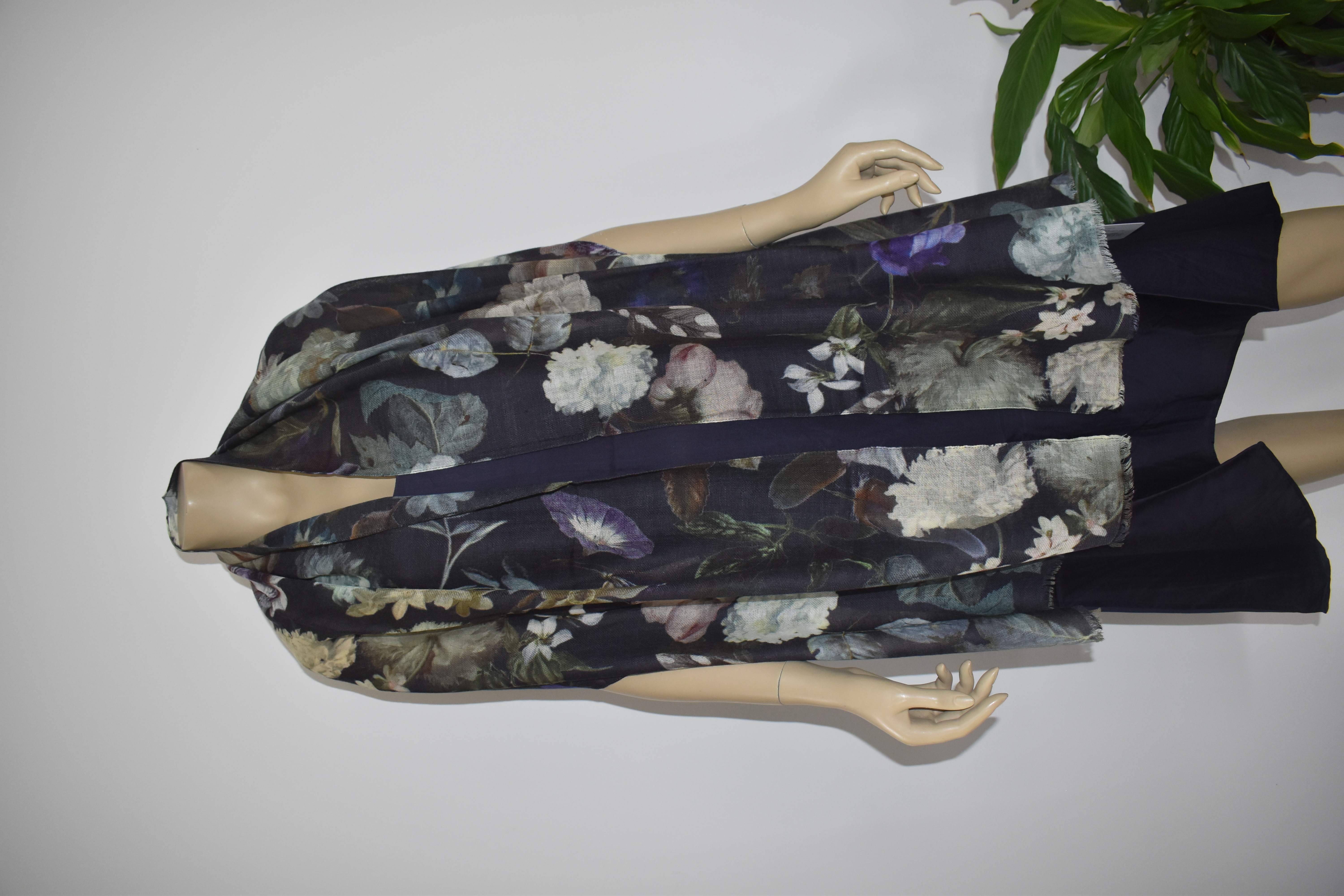 Printed Merino Wool Scarves HAB-101