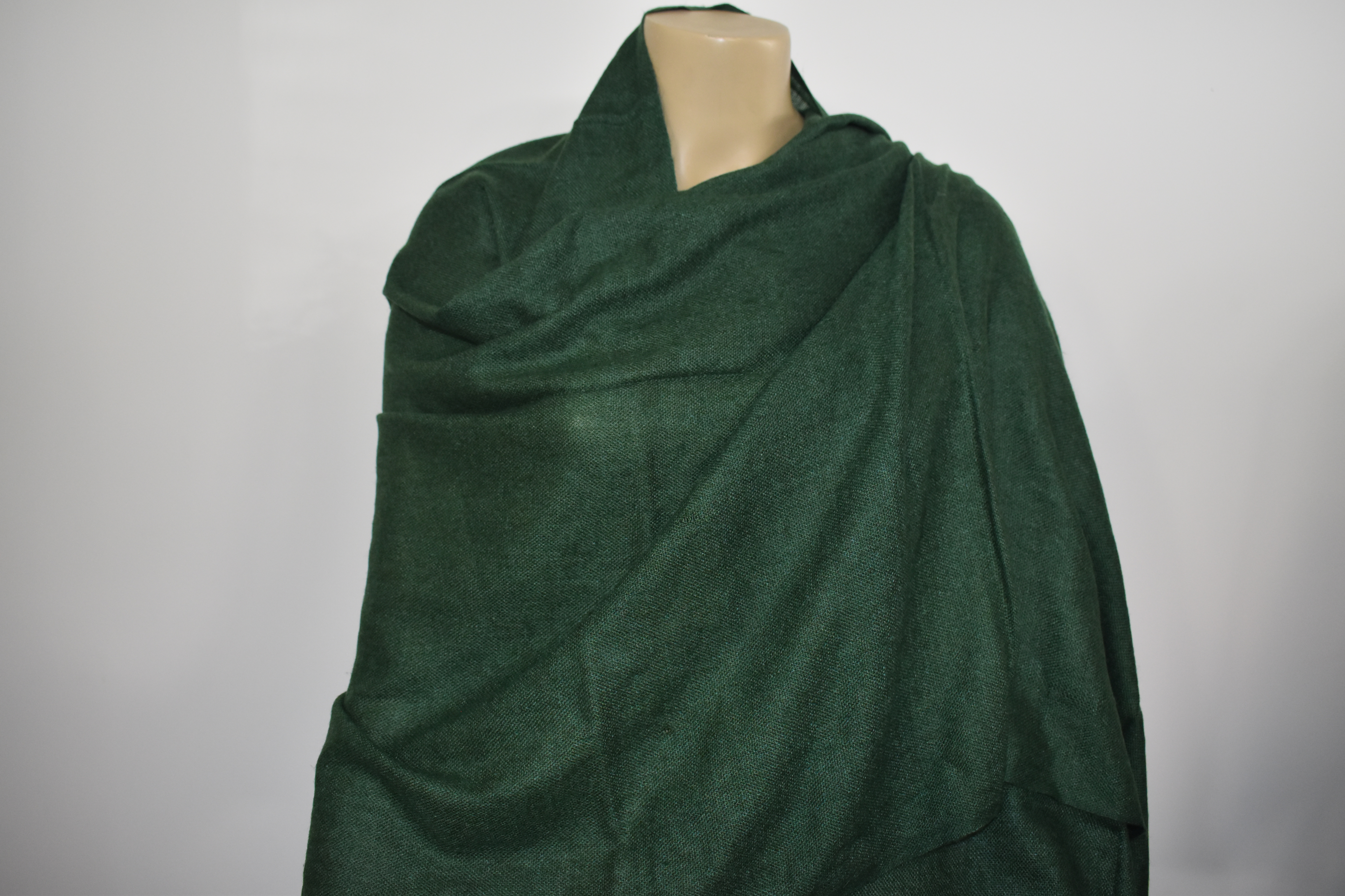 Cashmere Wool Poly Scarves Olive