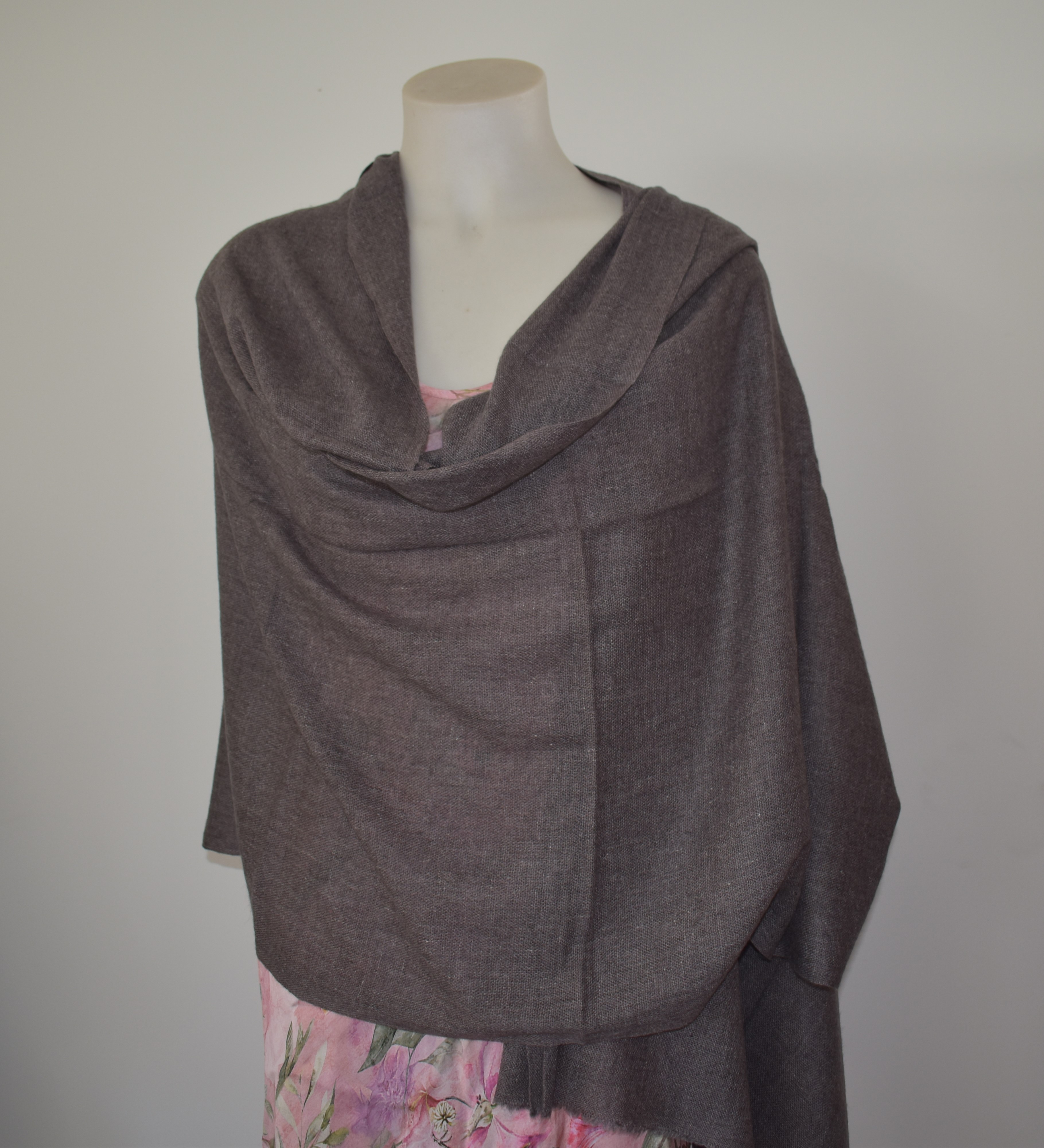 Cashmere Wool Poly Scarves Lava