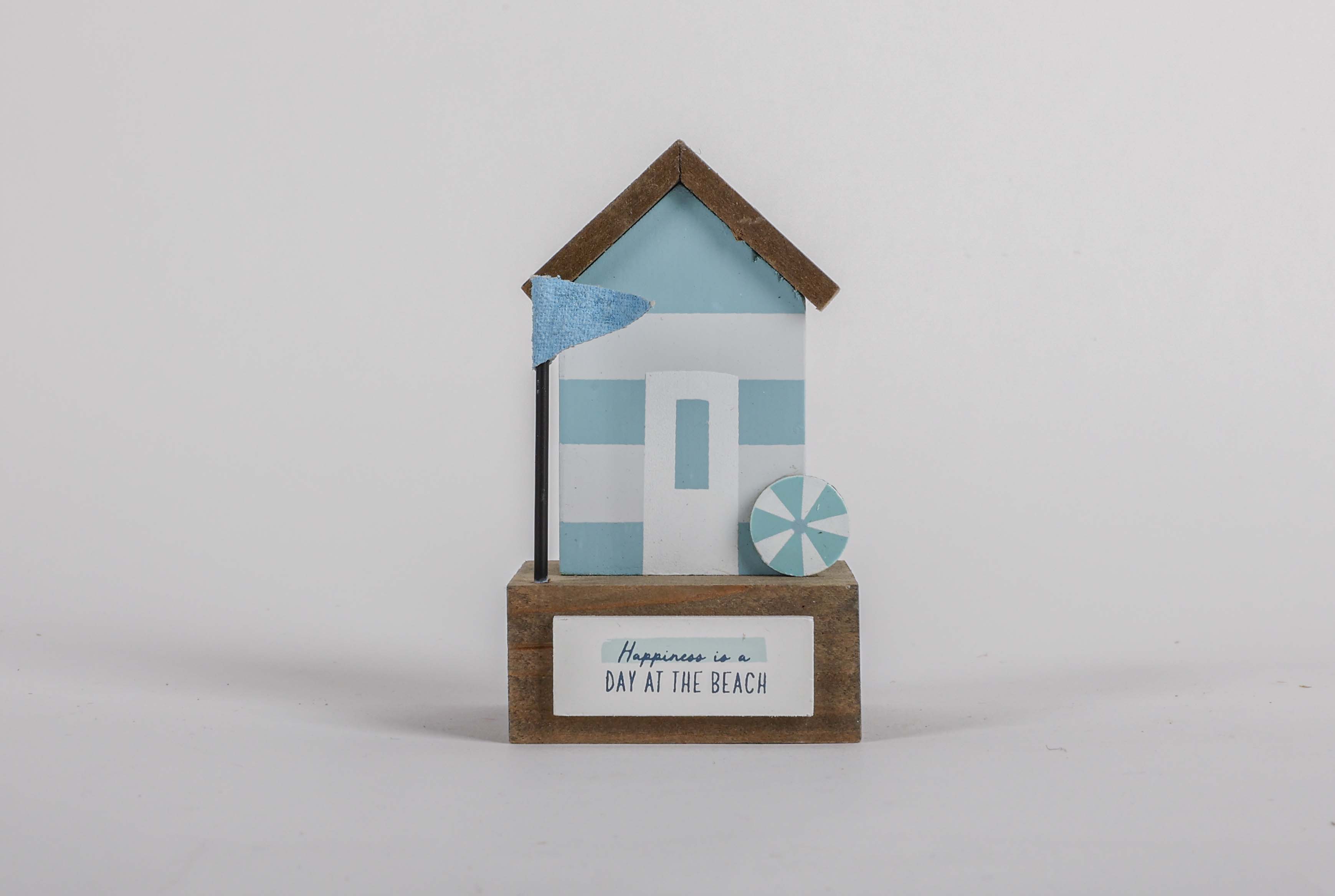 Wholesale JX269 "Happiness is a Day at the Beach" Home Decor, 6.2 x 5.