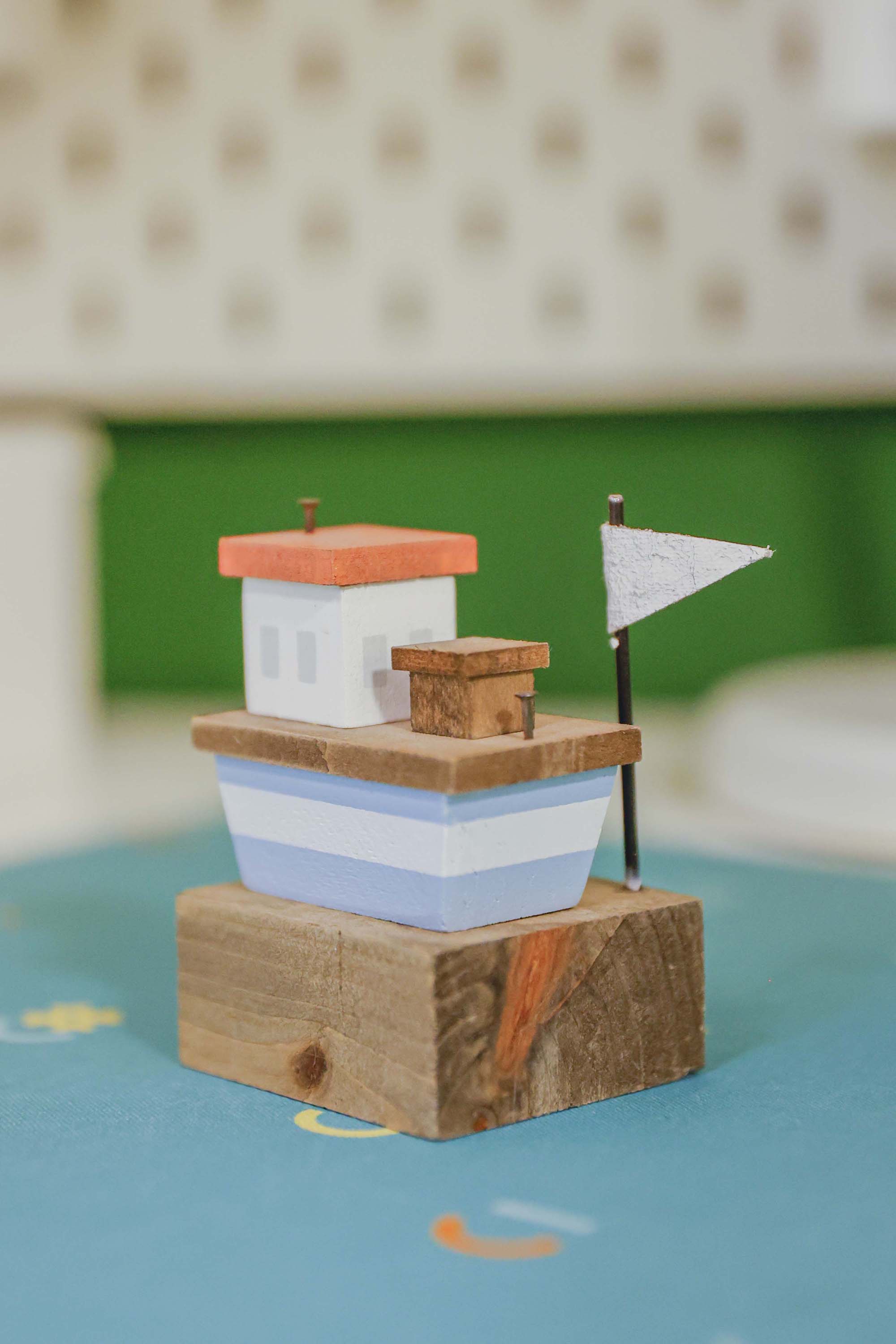 Wholesale JX270 "Home is Where the Anchor Drops" Nautical MDF Home