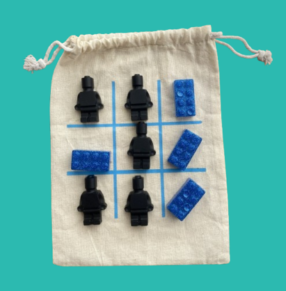 Brickman and Brick Tic Tac Toe