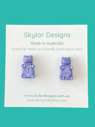 Gummy Cat Earrings