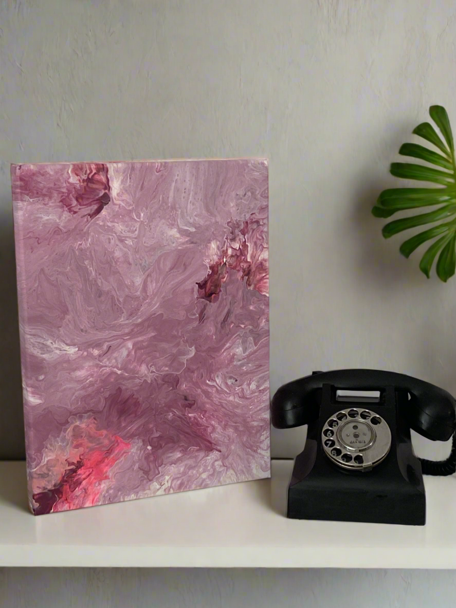 Fluid art painting