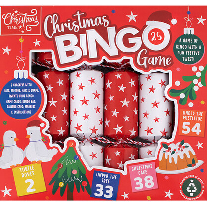 Christmas Bingo Game Crackers