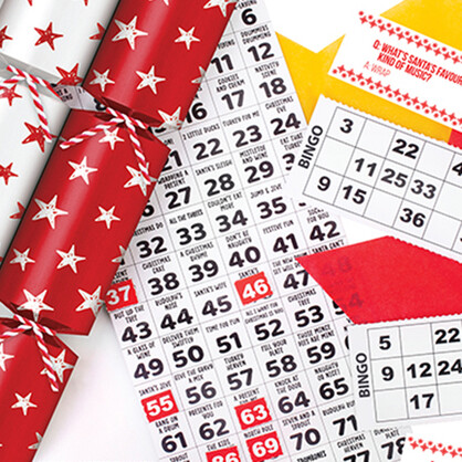 Christmas Bingo Game Crackers