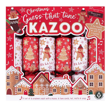 Gingerbread Kazoo Cracker