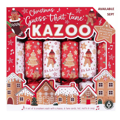 Gingerbread Kazoo Cracker