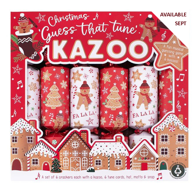Gingerbread Kazoo Cracker