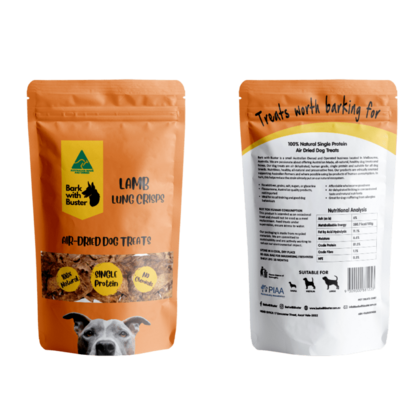 Dog Treats Lamb Lung Crisps
