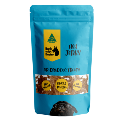 Fish Jerky Dog Treats 100% Natural
