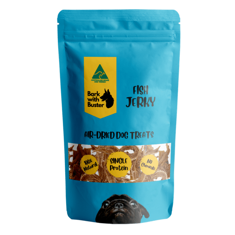 Fish Jerky Dog Treats 100% Natural