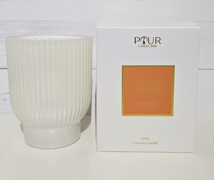 Desert at Sundown Candle