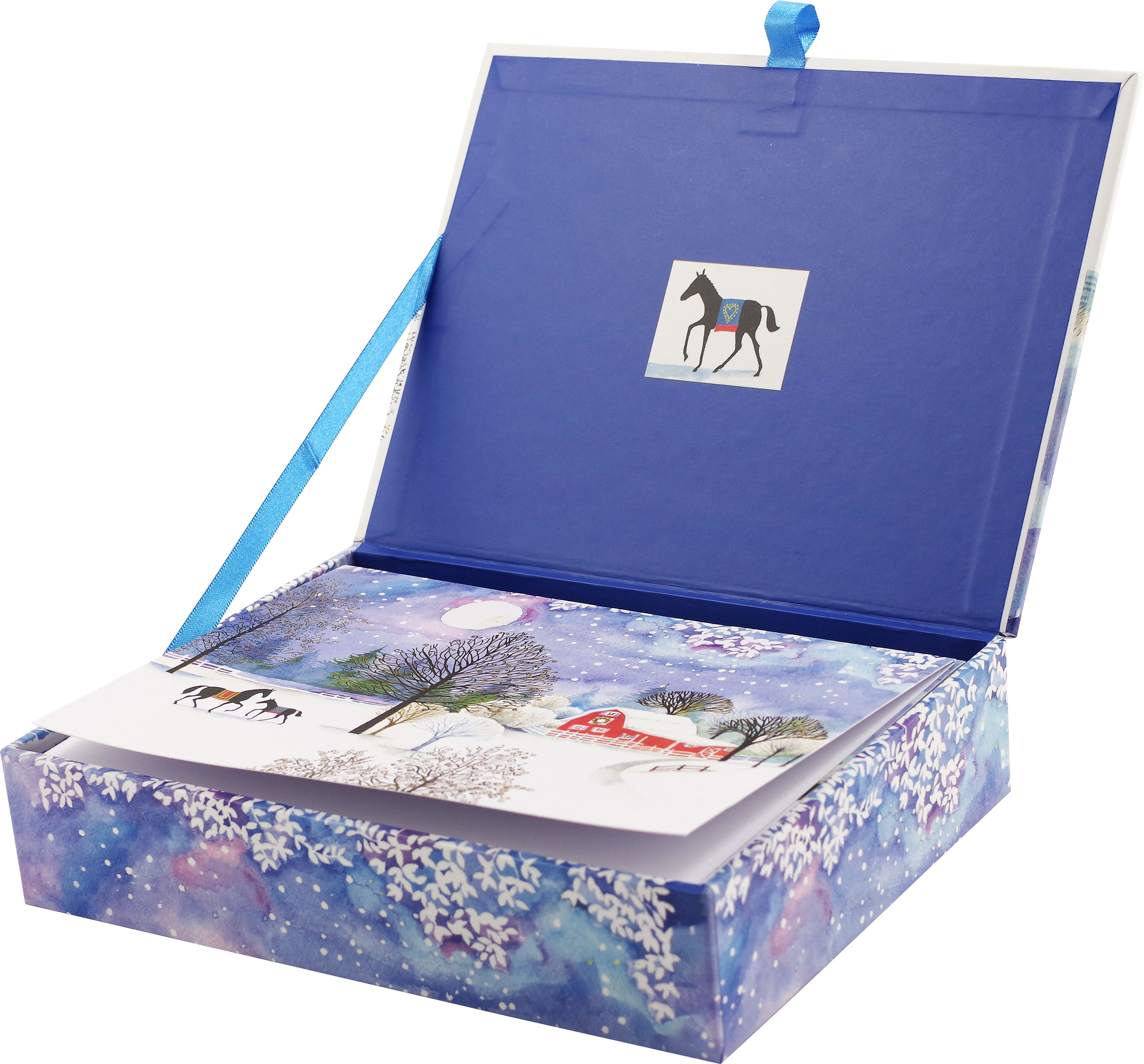 Wholesale A Winter Farm Deluxe Boxed Holiday Cards Peter Pauper Press