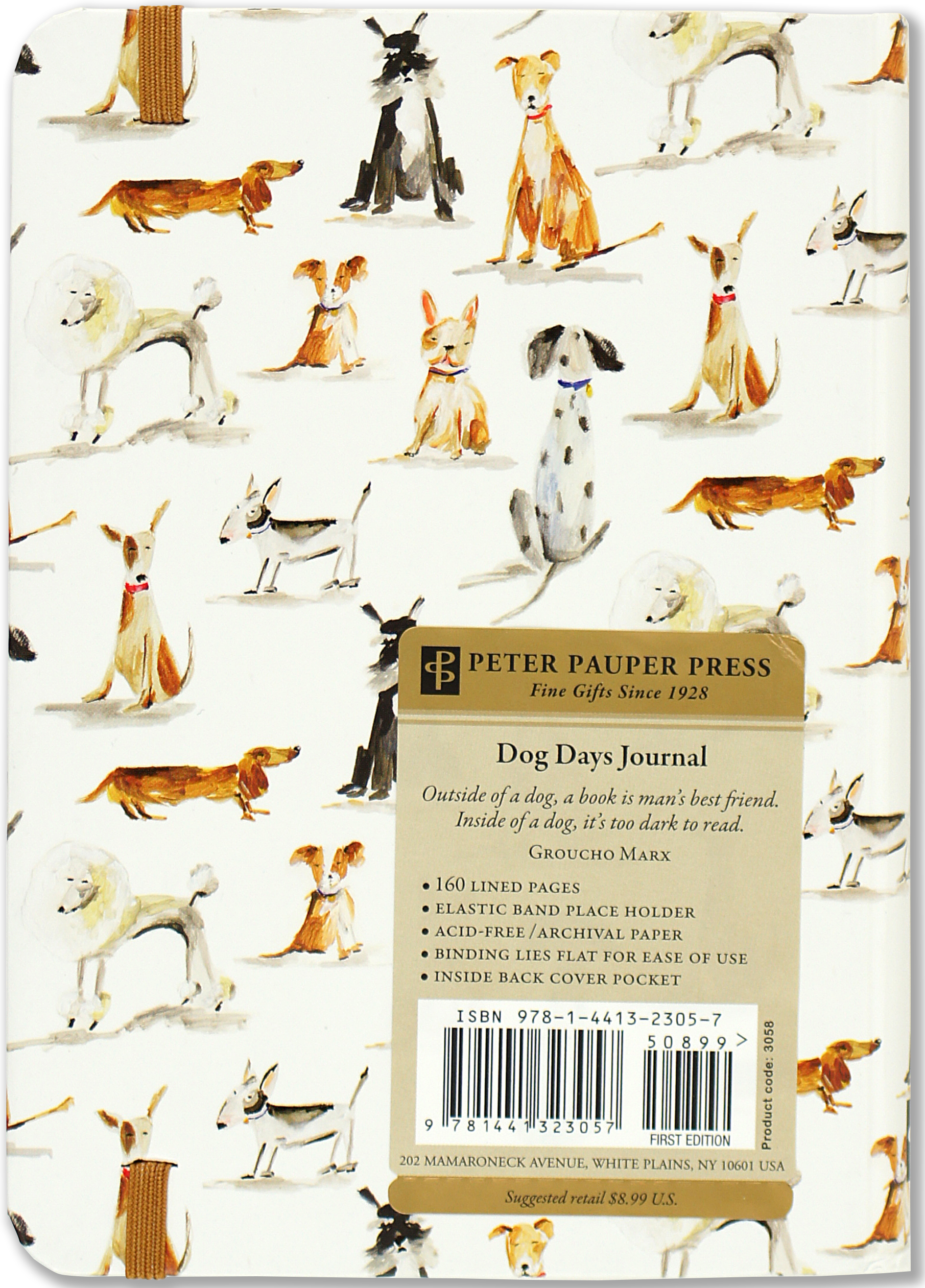 Wholesale Dog Days Journal Peter Pauper Press Fieldfolio