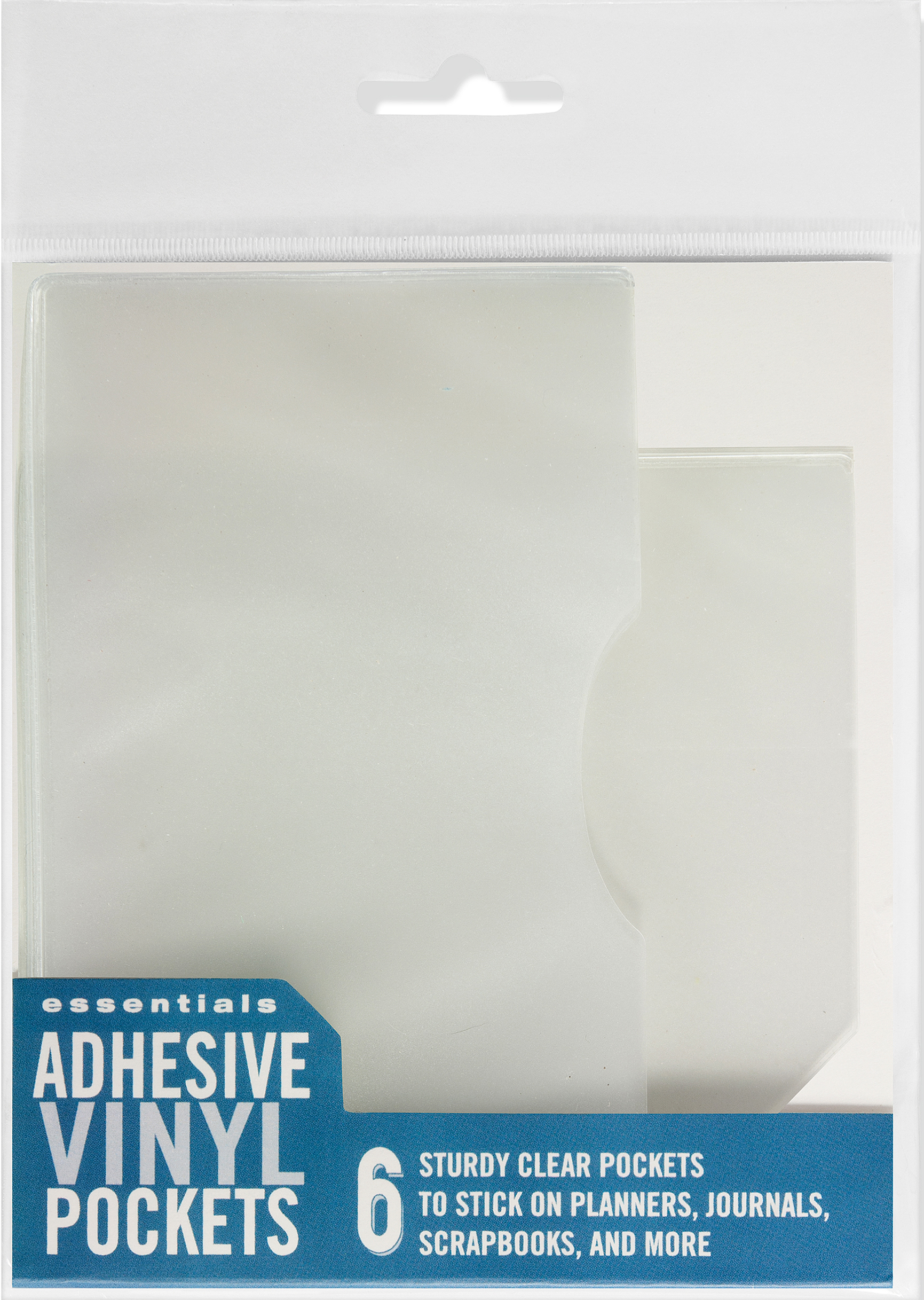 Wholesale Adhesive Vinyl Pockets for Journals and Planners Peter