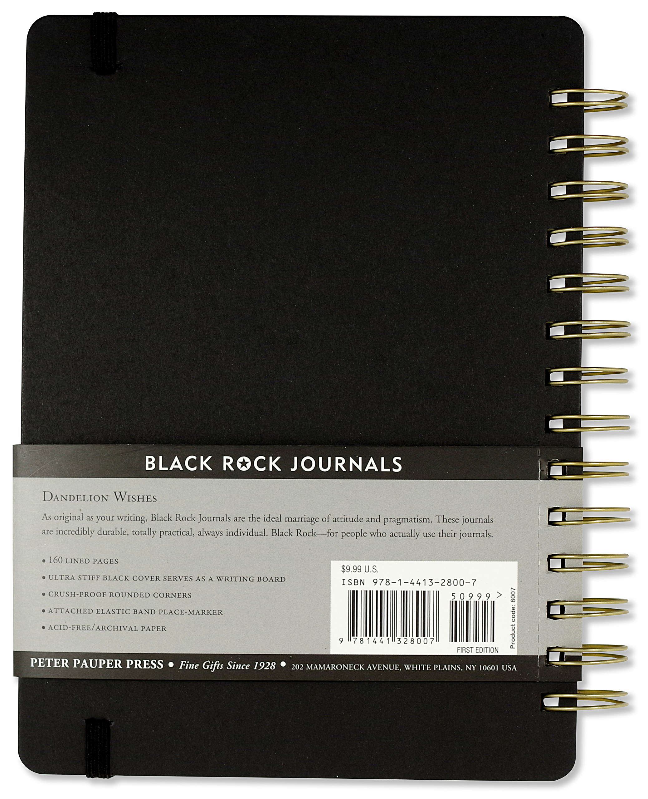 Wholesale Dandelion Wishes Journal Peter Pauper Press Fieldfolio