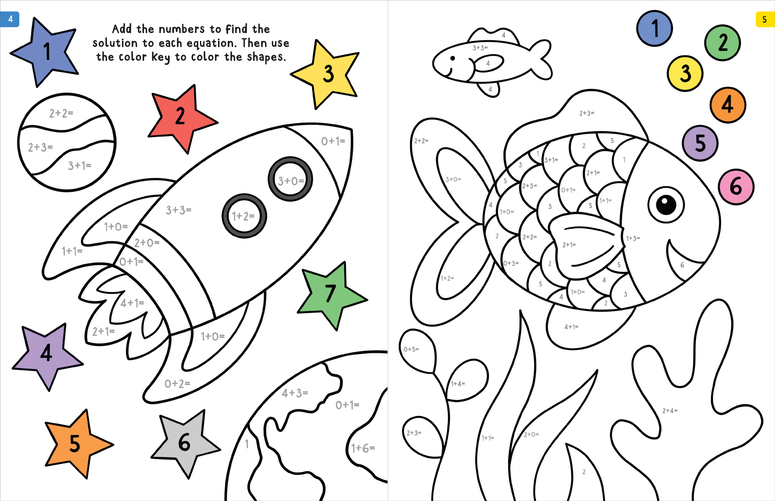 Wholesale Color By Addition and Subtraction Peter Pauper Press